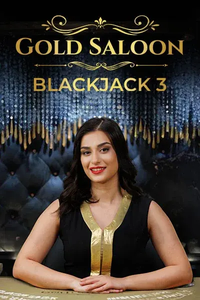 Gold Saloon Blackjack 3 chez Winthere Casino